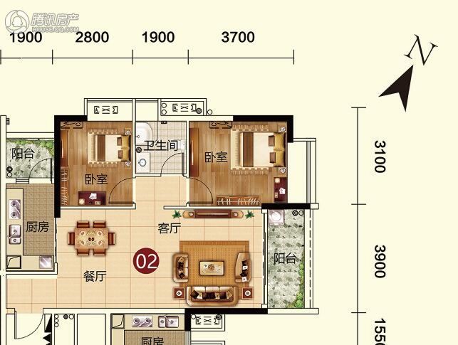 > 天鹅湾户型图