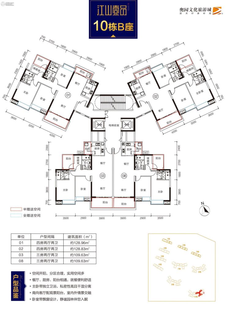 奥园文化旅游城 韶关印象岭南户型图