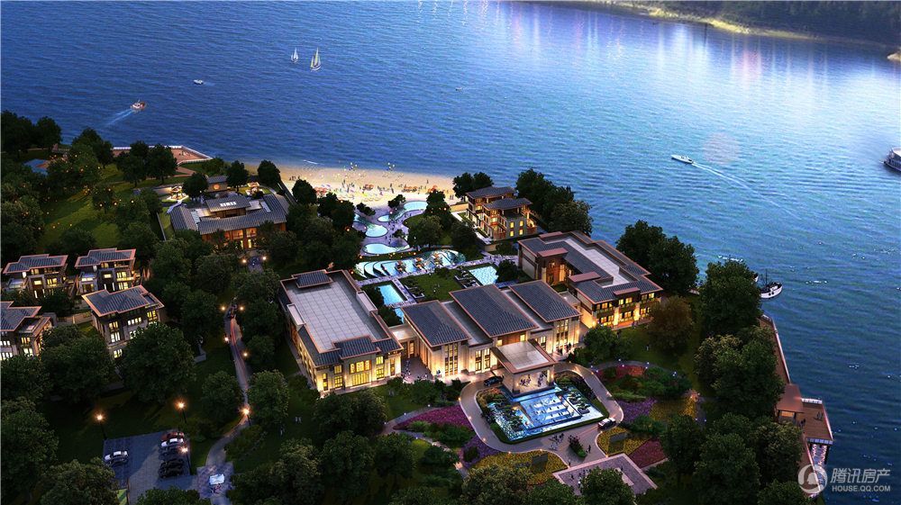 麒麟湖景区建业十里湖山新盘即将入市 价格待定