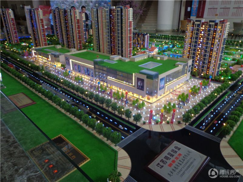 御景龙湾3期沙盘图
