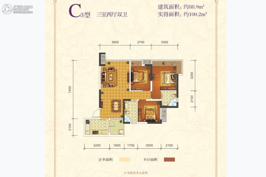 > 林溪康城户型图