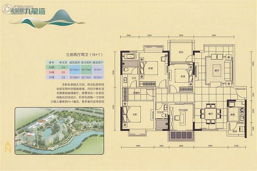 > 中金城投·九龙湾户型图