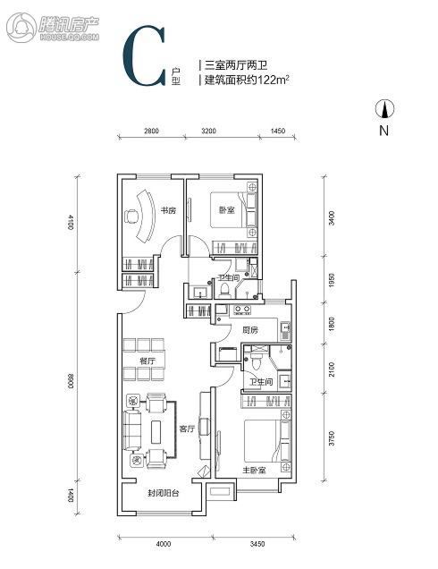 富力城·八号园户型图