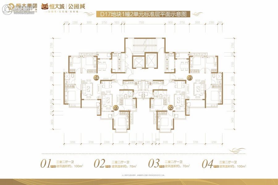 > 攀枝花恒大城户型图