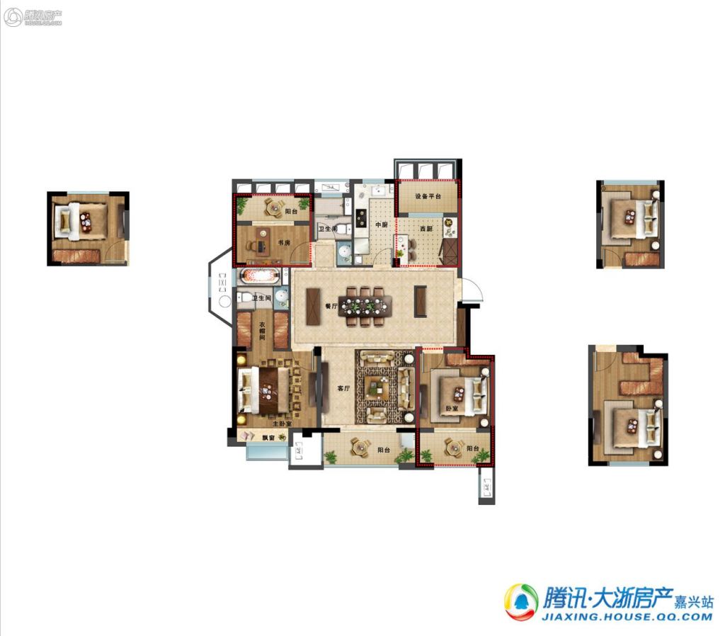 嘉兴_金地艺境_图片展示|楼盘动态|房产图库|报价|新房__腾讯房产频道