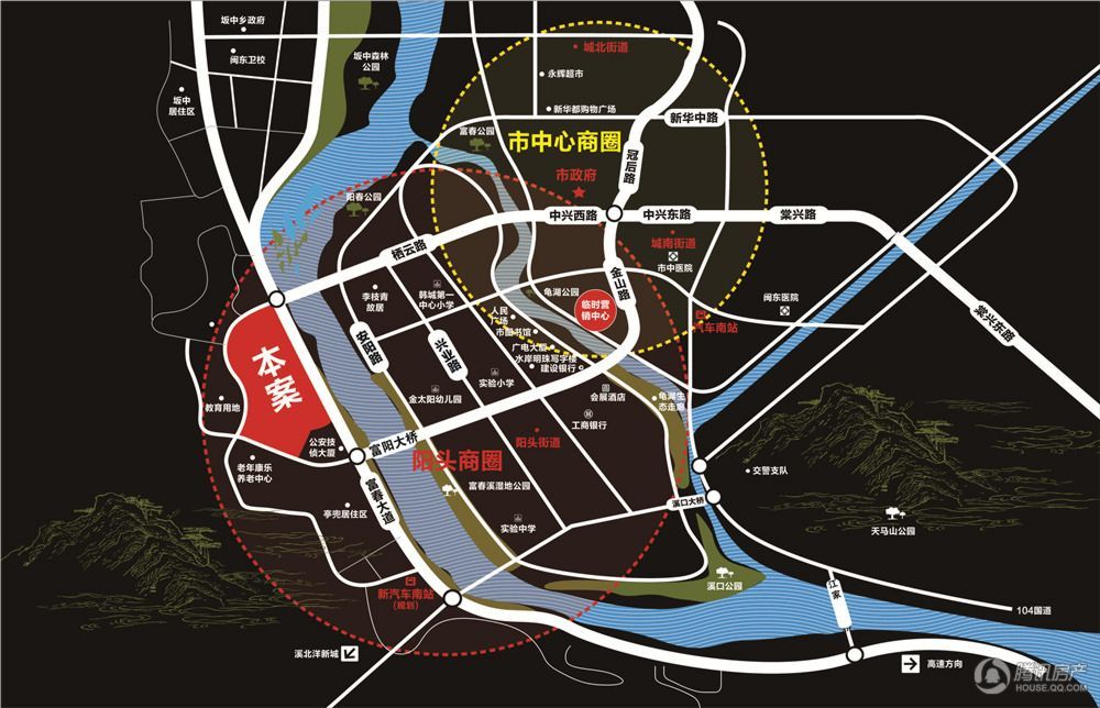福安东百广场规划图