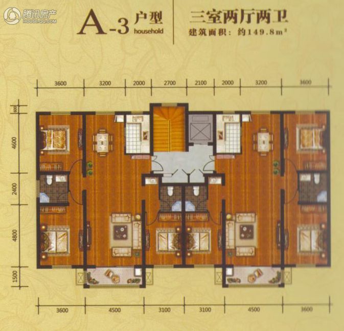 > 金泰华府c区户型图