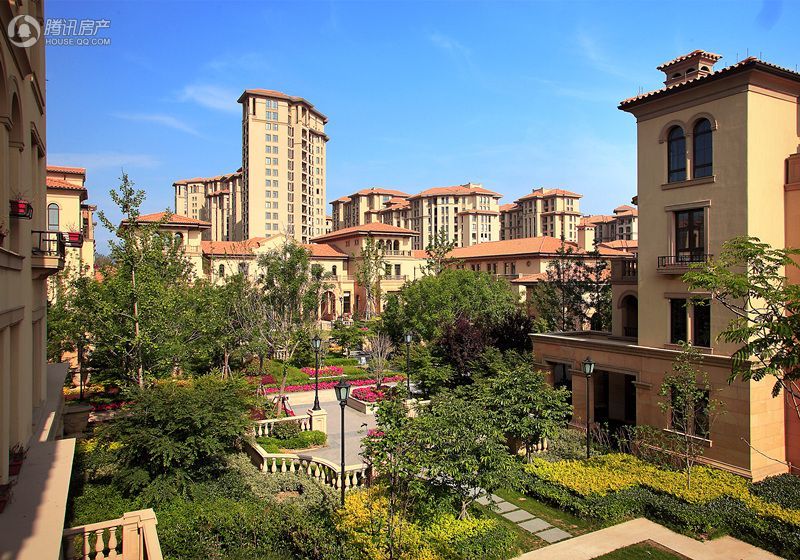 绿城理想之城蓝庭实景