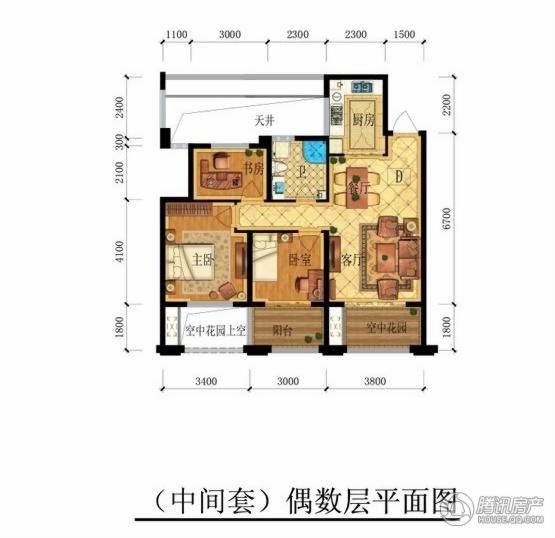 > 运河首府户型图