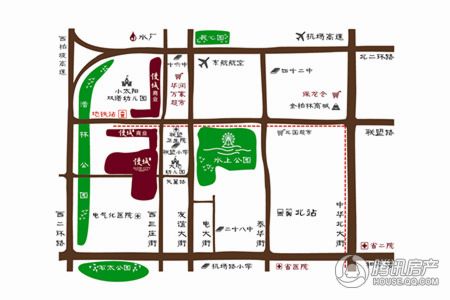 雍和慢城区位图