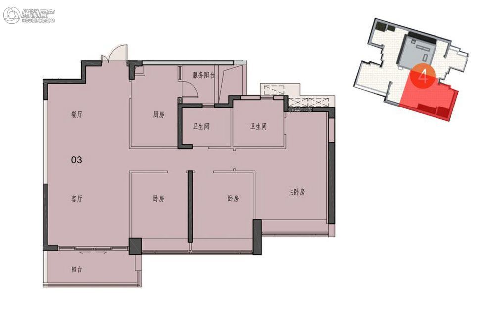 > 合景新鸿基泷景户型图