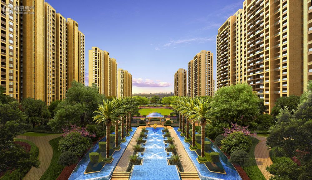绿都御景蓝湾效果图