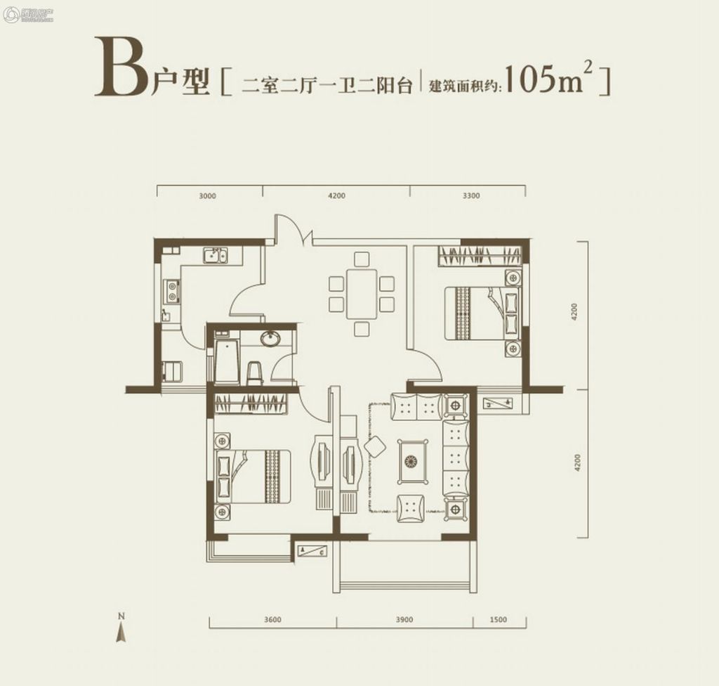 > 泉上花间户型图