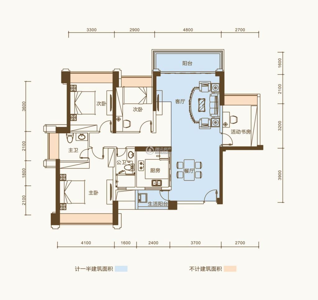 恒基五洲家园户型图