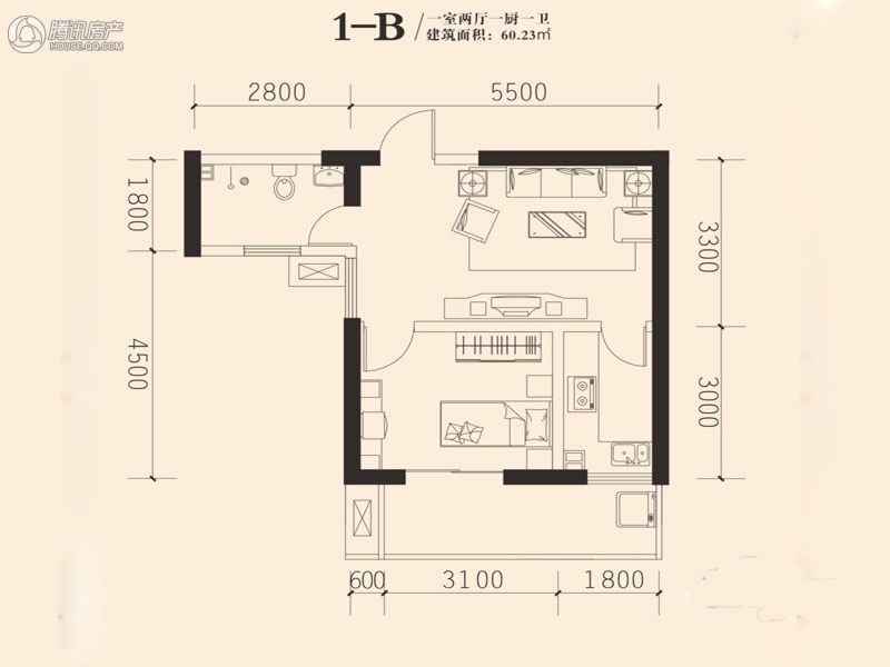 > 东岸阳光户型图