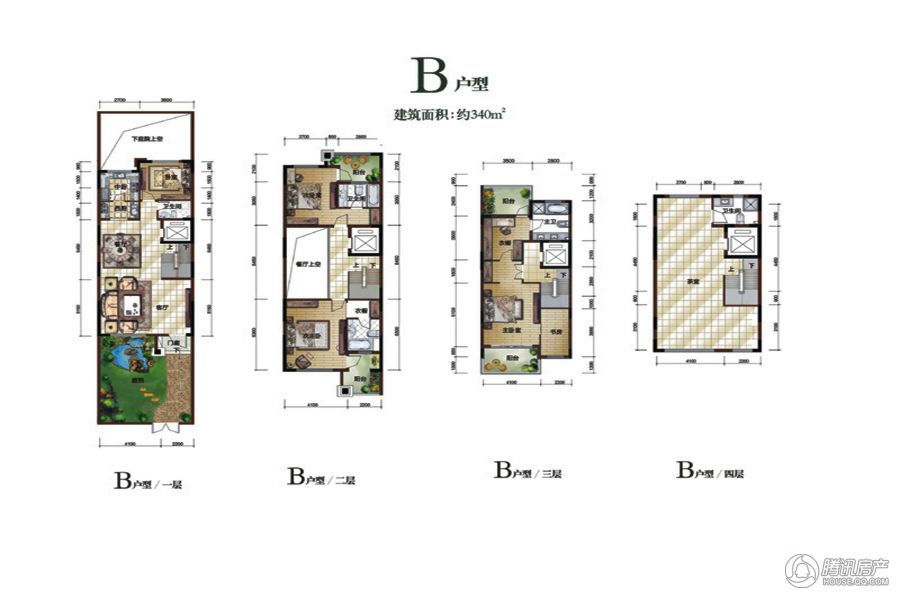 > 建业春天里户型图