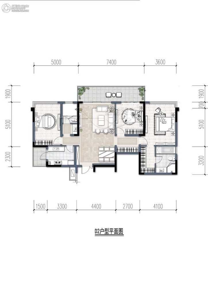  中粮武侯瑞府户型图