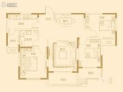 建业森林半岛3室2厅1卫123平方米户型图