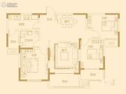 建业森林半岛3室2厅1卫123平方米户型图