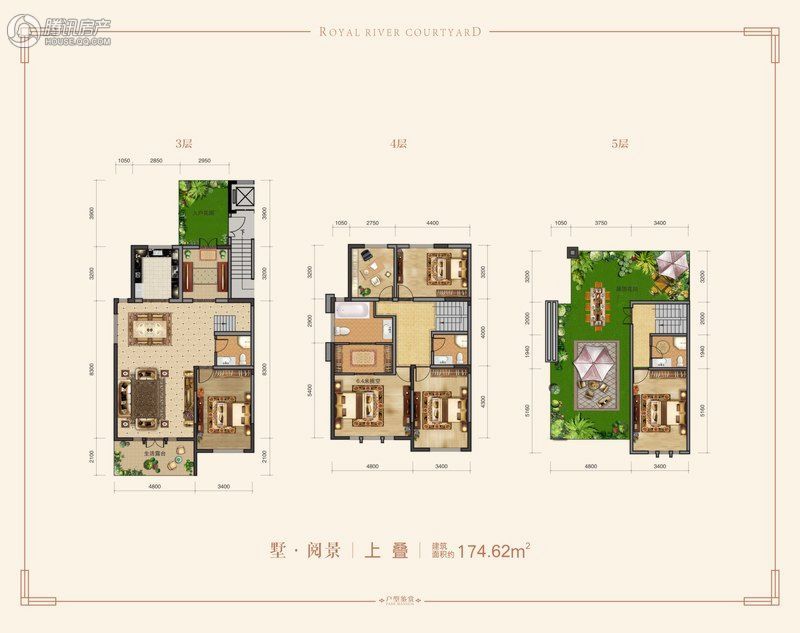 > 御河上院户型图