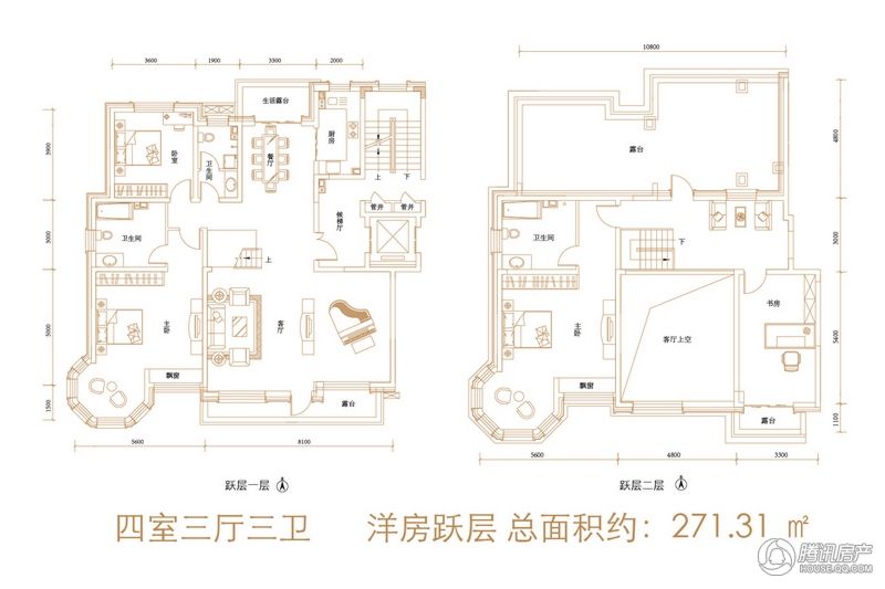 > 鑫界王府户型图
