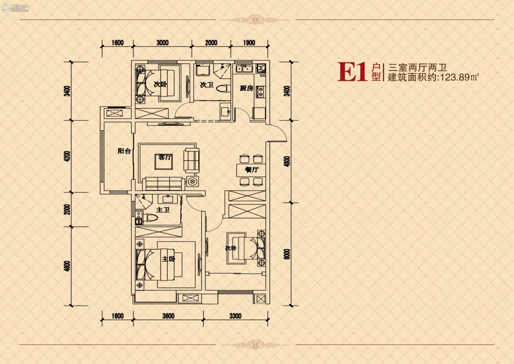 > 景和山庄户型图