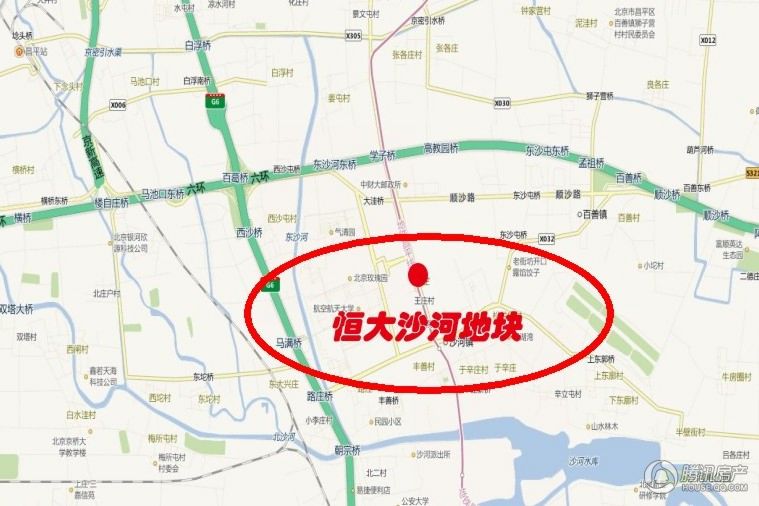 恒大昌平沙河镇居住用地项目待售均价22000