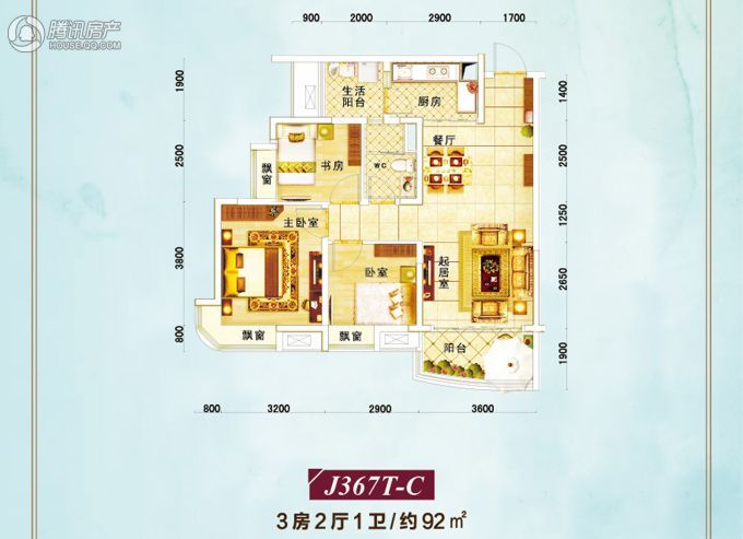 > 浏阳碧桂园户型图