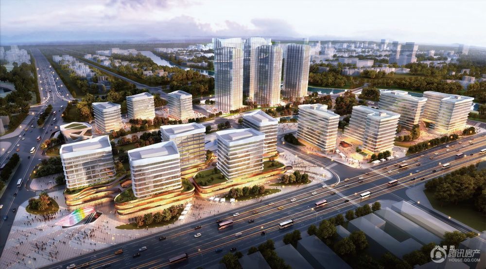 泰禾中央广场效果图