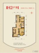 北京风景2室1厅1卫95平方米户型图