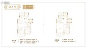 西华龙樾3室2厅2卫146平方米户型图