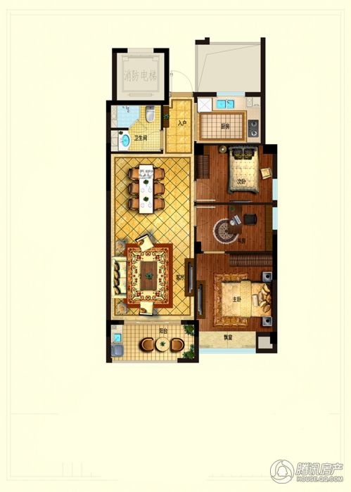 > 星耀城户型图