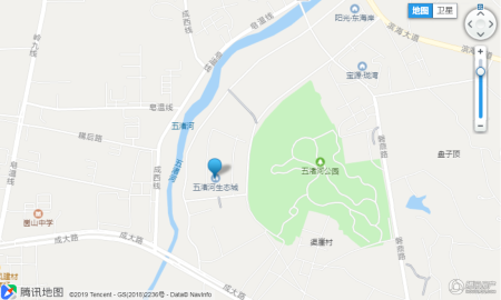 五渚河生态城盘福园