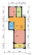 华夏山海城2室1厅1卫0平方米户型图