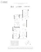 武汉城建・汉阳印象3室2厅2卫138平方米户型图
