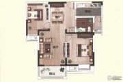 紫金华府 小高层2室2厅1卫88平方米户型图