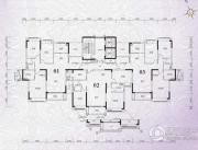 锦绣国际花城3室2厅2卫108平方米户型图