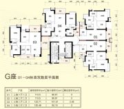 星际豪庭3室2厅2卫113--132平方米户型图