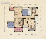 建工紫荆城2期5室2厅2卫140--170平方米户型图