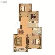 山居郦城3室2厅1卫78平方米户型图