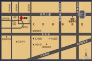 美瑞清河湾广场交通图
