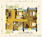 领馆国际城4室2厅2卫128--141平方米户型图
