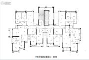 金紫世家3室2厅2卫60--120平方米户型图