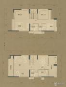 广园东东方名都3室2厅3卫112--117平方米户型图