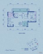 中国铁建江湾山语城4室2厅2卫98平方米户型图