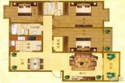 紫星城 多层3室2厅2卫126平方米户型图