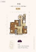 太化・紫景天城4室2厅3卫212平方米户型图