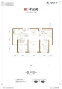 珠江阙3室2厅2卫151平方米户型图