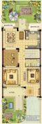 南昌融创文旅城4室3厅5卫229平方米户型图