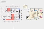 榕江一品4室2厅3卫245平方米户型图